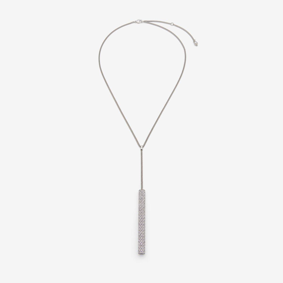 ALEXANDER MCQUEEN - Jewelled T-Bar Chain Necklace - Item 812088J161N1021